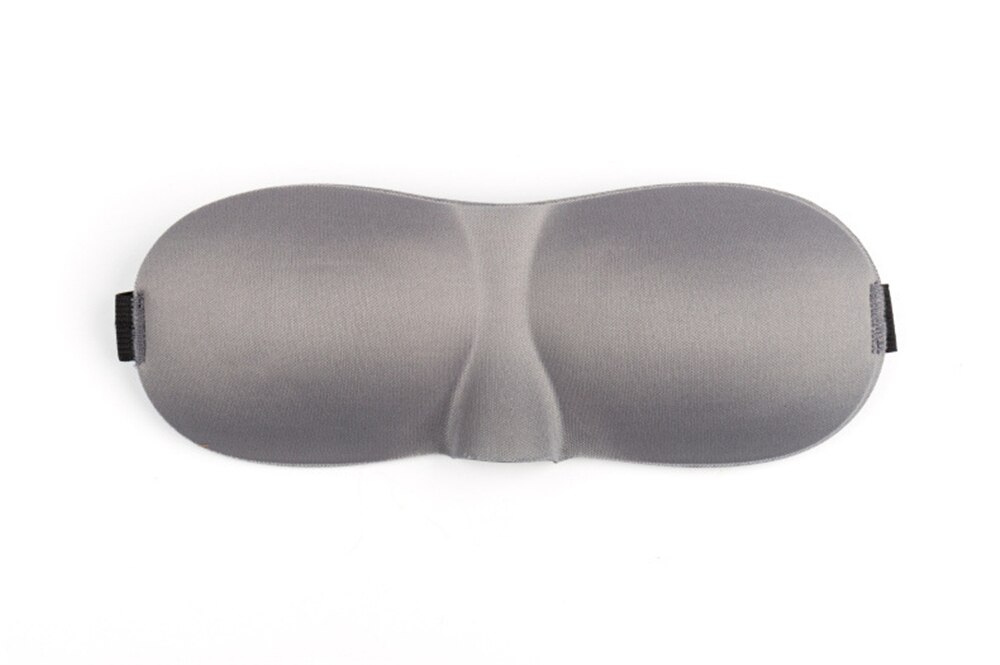 Oogmasker Slapen 3D Voor Slaap Oog Cover Shade Soft Travel Rest Eye Patch Band Blinddoeken Upgrade Voor Vrouwen Man: Gray