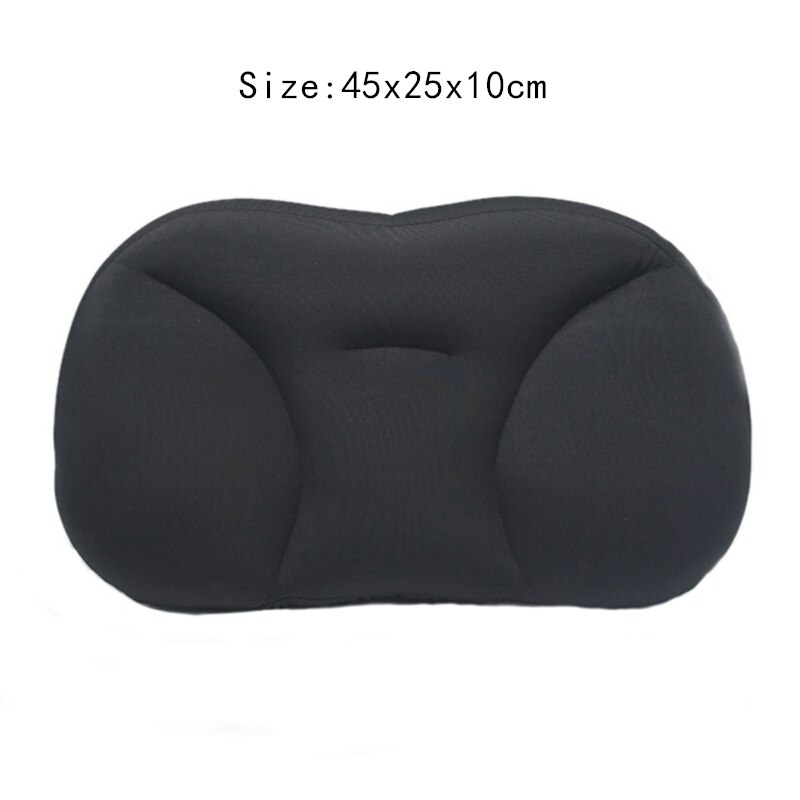 3d puder ergonomisk memory skum pude vaskbar rejse nakke partikel pude 3d puder sovepude micro airballs fyld