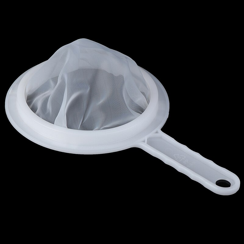 80/100/200/300/400 Mesh Nylon Super Fine Colander Sieve Strainer Colander with Handle for Juice Soymilk Coffee Filter Reusable