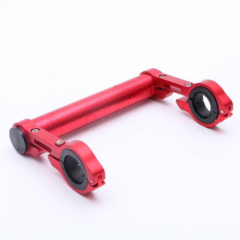 15Cm Aluminium Fietsstuur Mount Extender Mountain Mtb Bike Cycling Koplamp Beugel Lamp Zaklamp Houder Accessoires: Rood