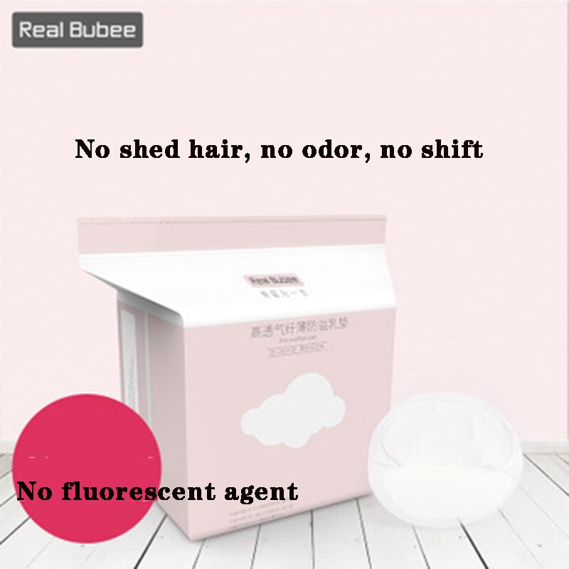 Serviette hygiénique anti-galactorrhée real bubee, serviette hygiénique jetable anti-fuite et anti-déversement, respirante et non lavable, 100 pièces
