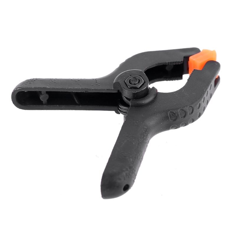 6 PCS Hard Plastic Micro Spring Clamps Set DIY Tools Clips Grips L69A