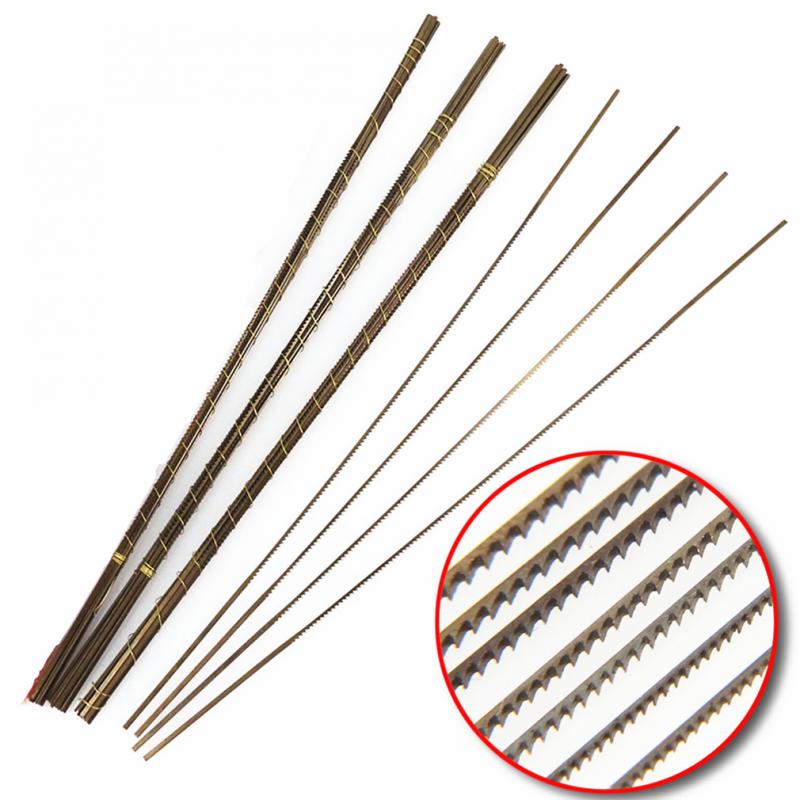 144PCS Swiss Scroll Saw Blades For Metal Cutting Tools Jeweller SawBlades Length Hand Craft Tools