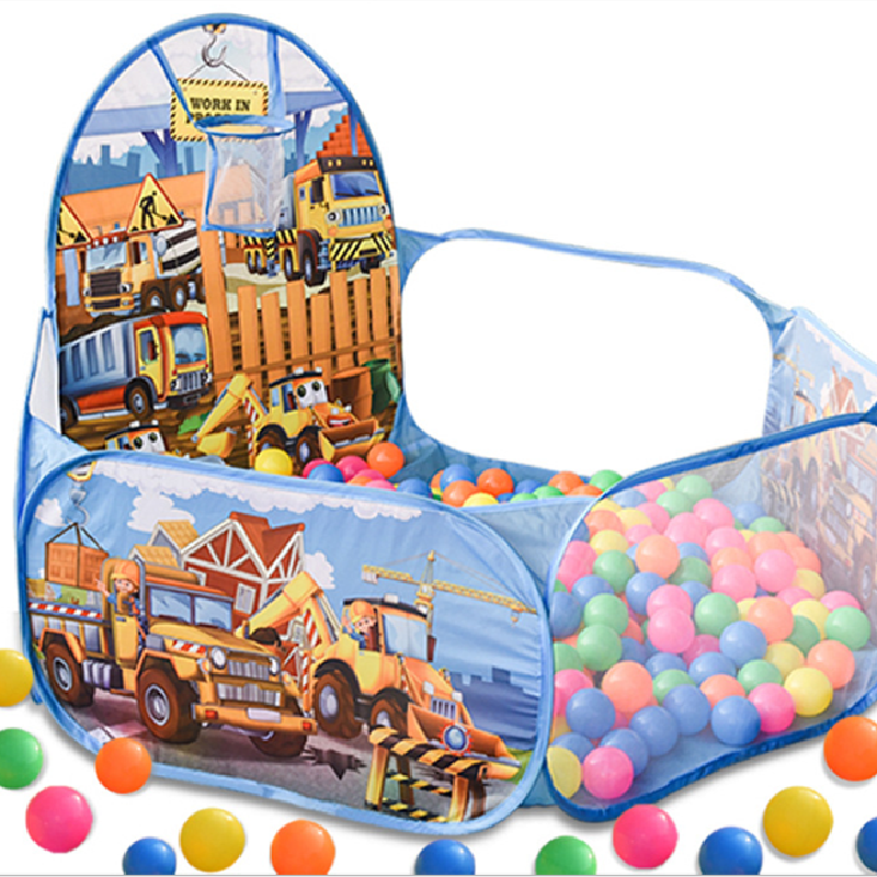 Agnicy Kinderen Baby Tent Vouwen Zwembad Oceaan Ball Pool Spel Huis Vroege Onderwijs Cast Basketbal Zwembad Zonder Bal