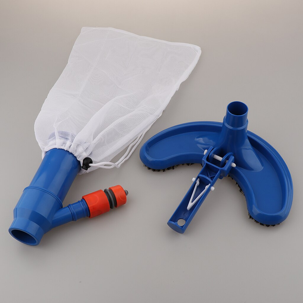 Pool Cleaning Kit Suction Vacuum Head with Brush Spa Pond piscina Cleaning Suppies