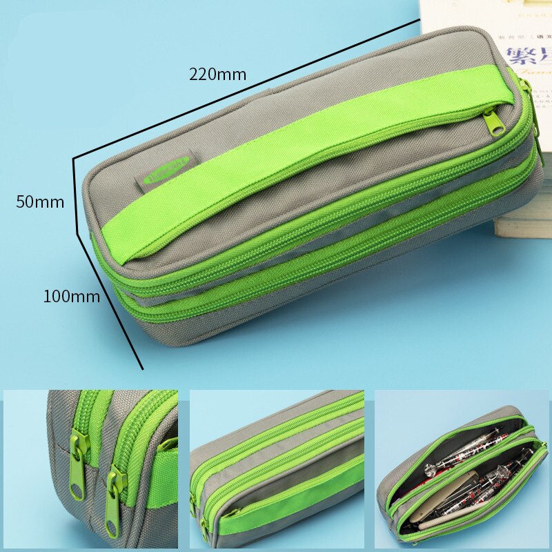 Pencil Case Stationery Cute Boys Girls Pencil Cases Storage Pen Bag Box Large Capacity Student School Office Supplies: B3