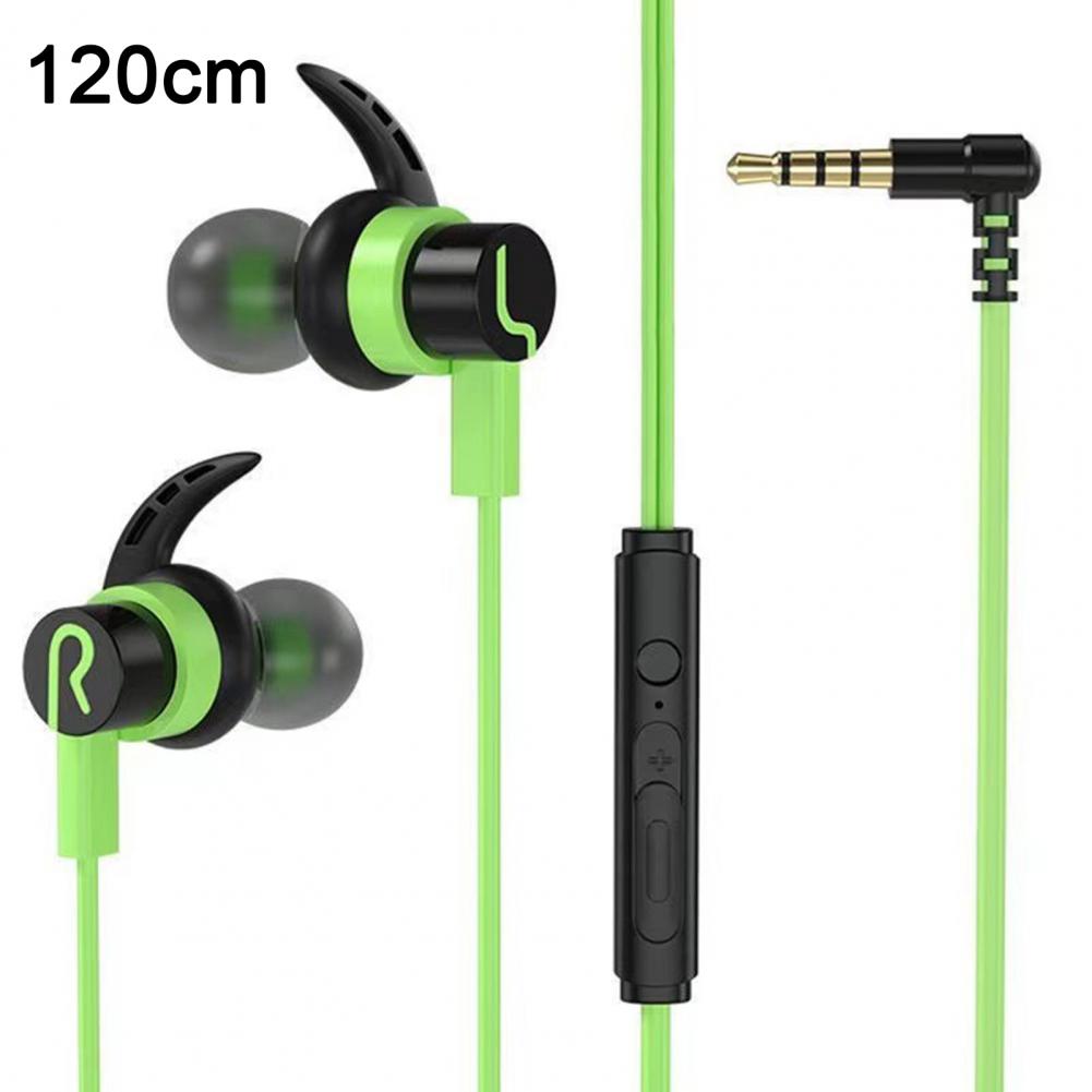 Wired Headphone 3.5mm/Type-C E-sports Headphones Stereo Sound Music In-ear Earphone with Mic Shark Fins Gaming Headset