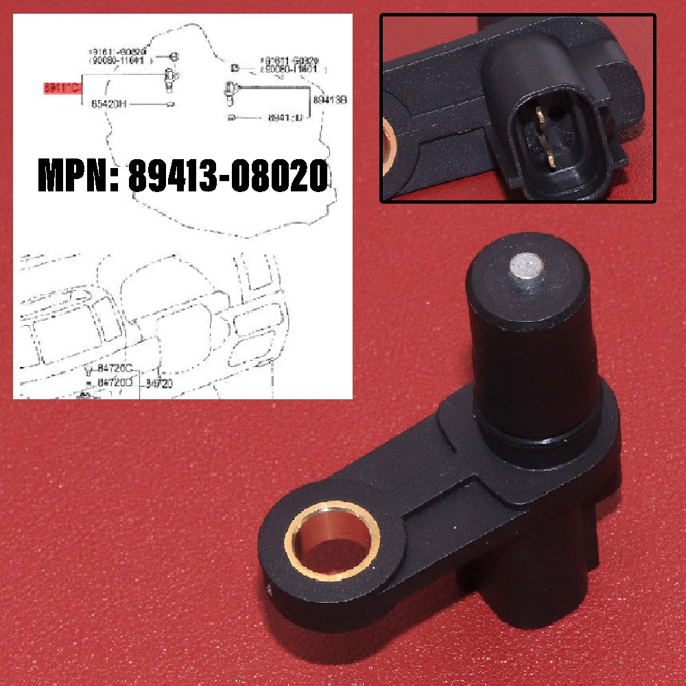 JEAZEA Transmission Input Output Speed Sensor 89413-08020 89413-24010 Fit For Lexus ES300 RX300 Scion Toyota Camry Corolla RAV4