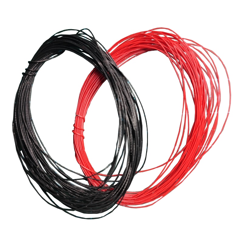 0.28/0,35 Ultra feine draht reinem kupfer silber überzogene Ultra feine draht modell lampe verlängerung linie anschluss draht fliegen draht Jumper