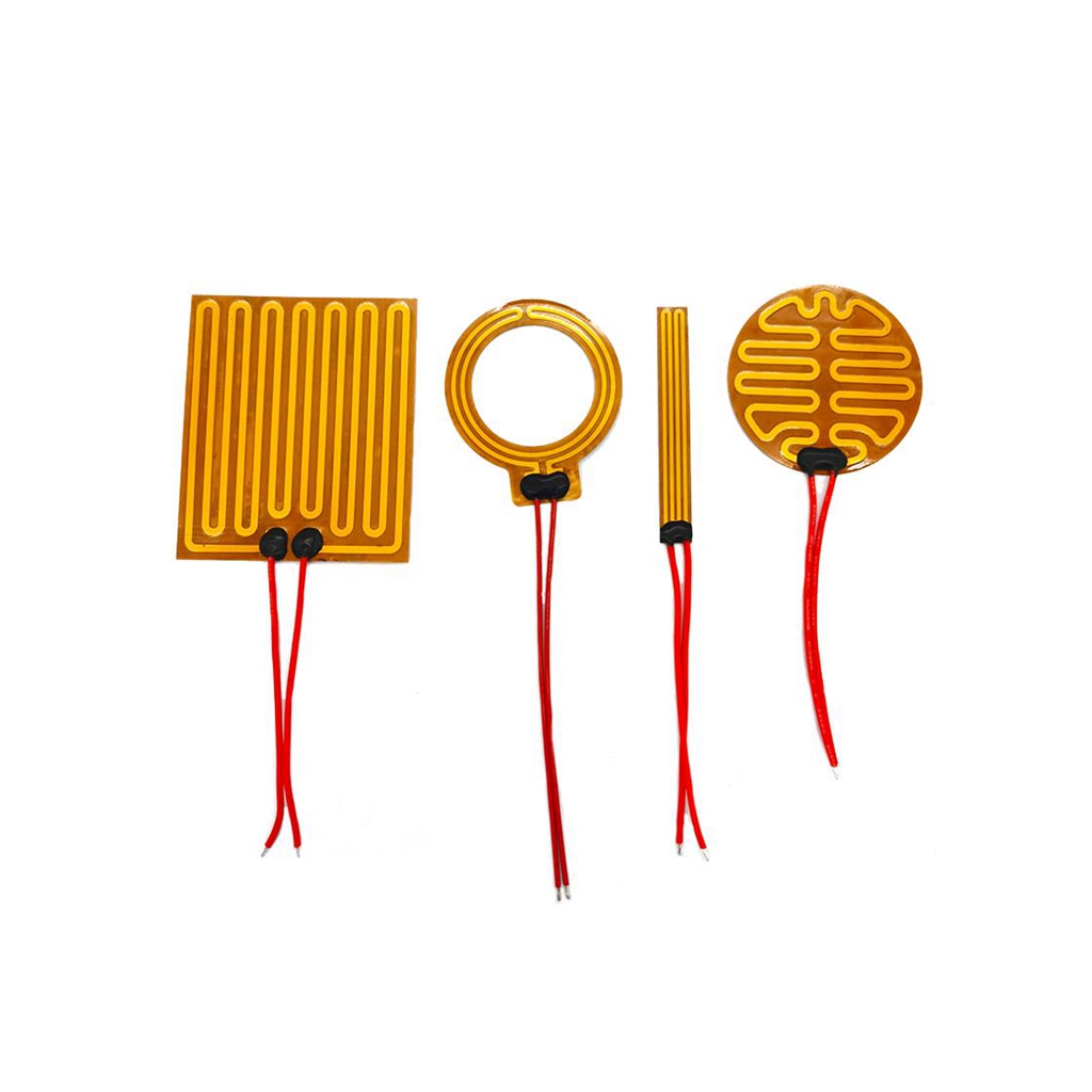 80x35mm 5V 12V 24V 110V 220V Pi Heizung Film Polyimid Klebstoff Elektrische heizung Platte Tafel Pad matt Kraftstoff Folie Öl Motor- Panzer