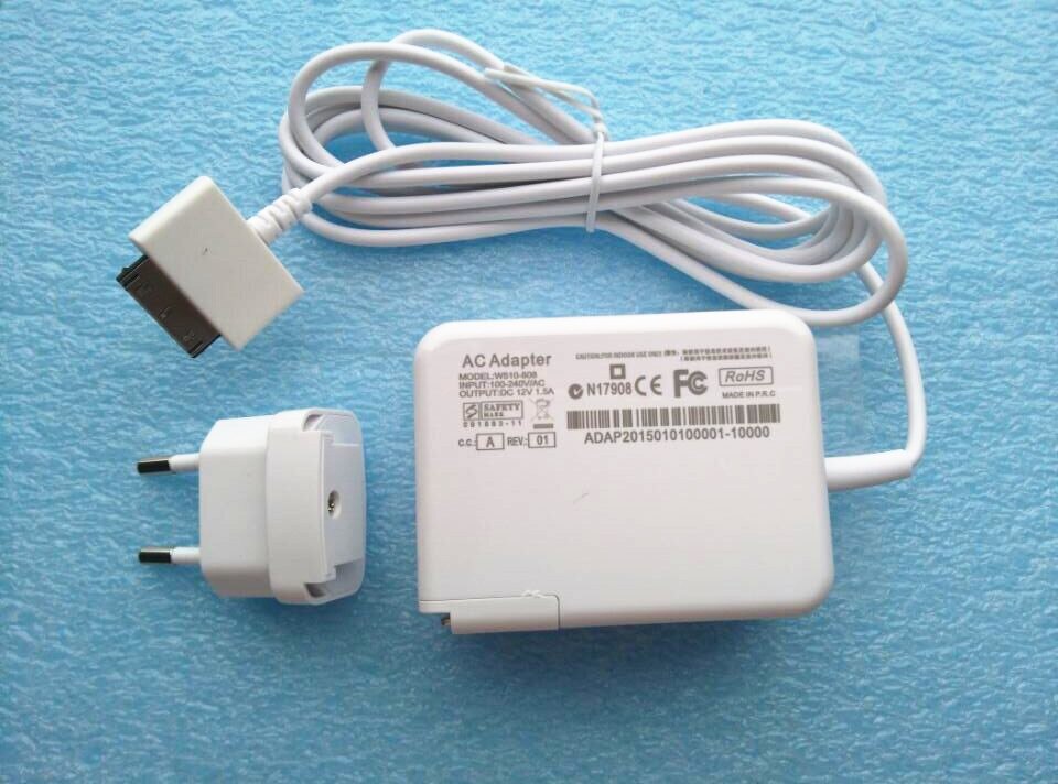Adaptateur d'alimentation pour Acer Iconia Tab W510P W510 W511 W511P, blanc 18W, 12V 1,5 a AC, chargeur de batterie, ADP-18TB