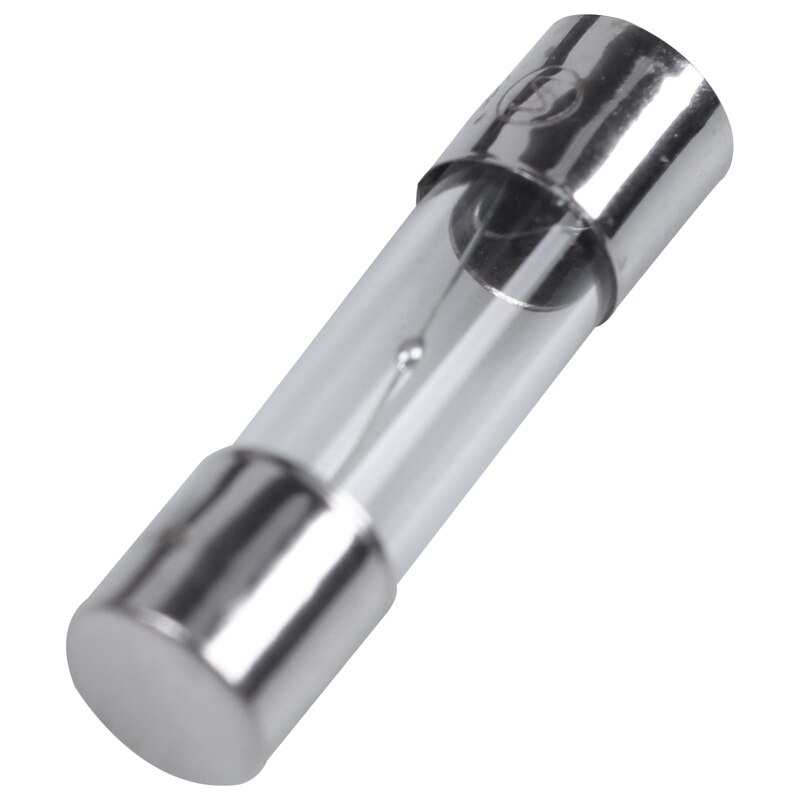10 st 250v 3a 3 amp långsamma glas säkringar rör 5mm x 20mm