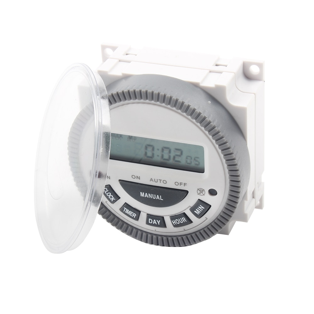 Multipurpose TM619-5J 220V Digitale Timer Schakelaar Met Uitgang 220V Bedrading 7 Dagen Programmeerbare Tijd Schakelaar No Nc