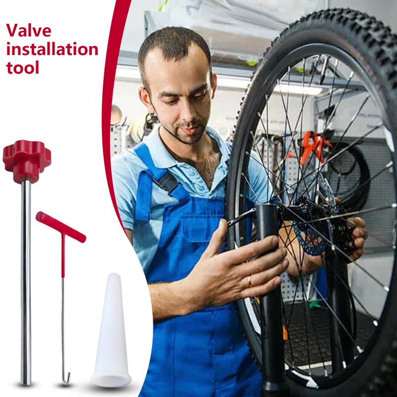 Ventielgereedschap Auto Ventielverwijderaar Gereedschap Ventielgereedschap voor het vervangen van lekkende kleppen in auto's Vrachtwagens Motorfietsen Fietsen