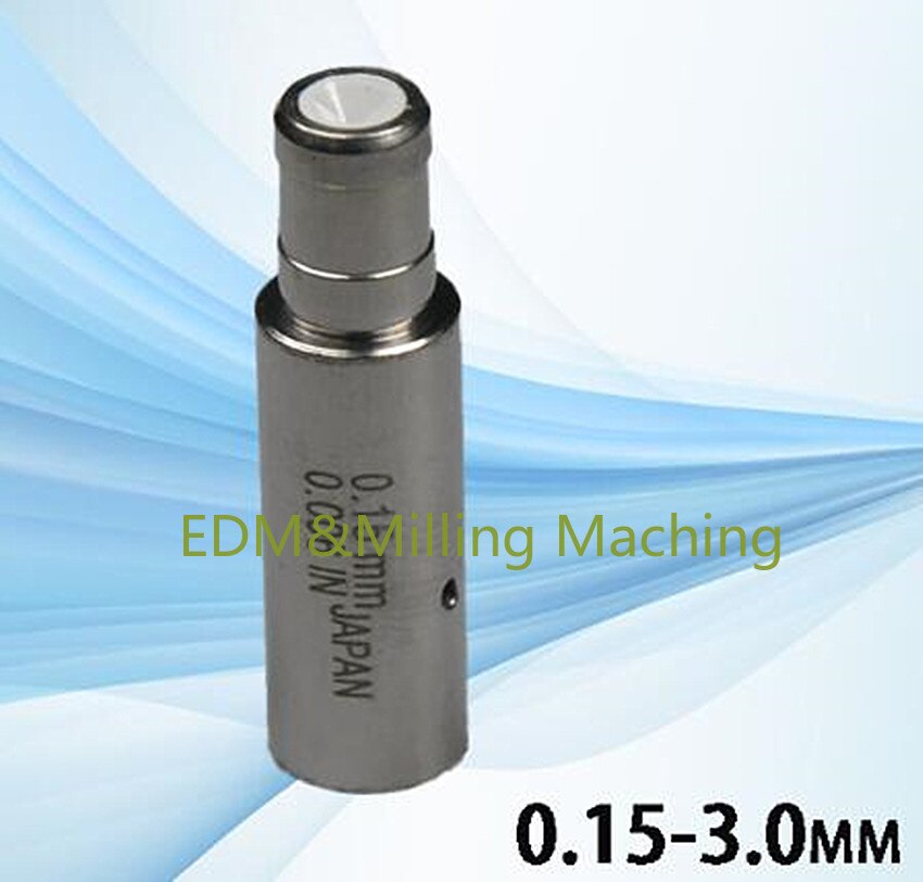 2pcs Drilling EDM Machine Guide Z140D 1.3mm Tube Guide OD8x30mmL White Ceramic Guide Drill Guide Diamond Nozzle
