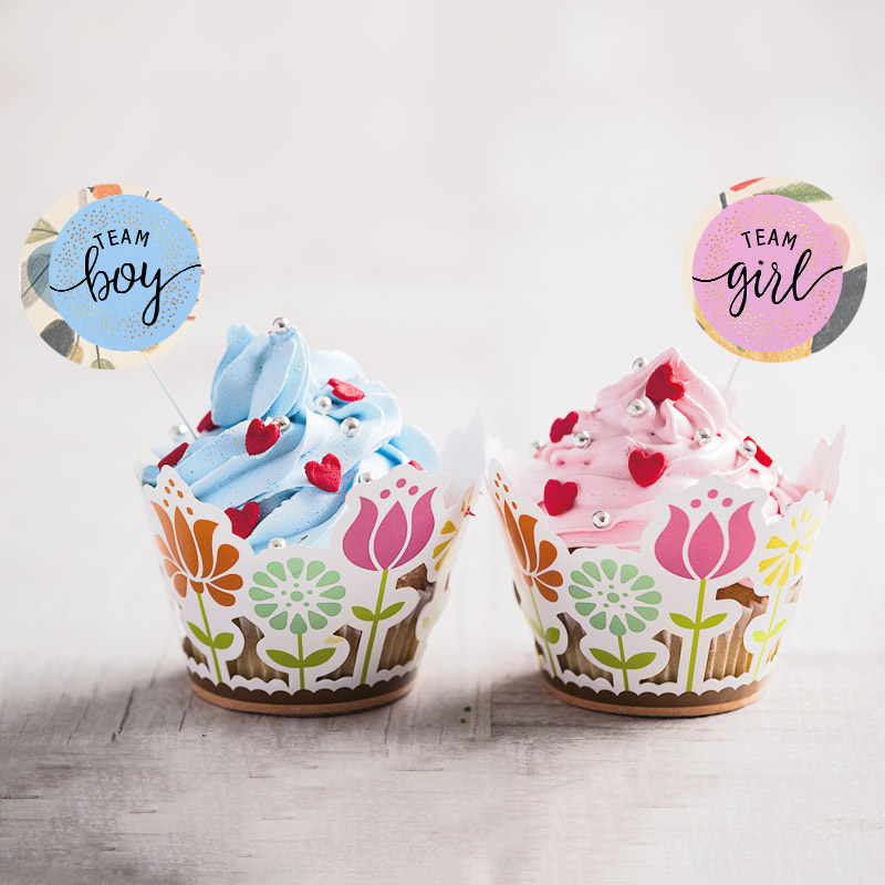 120pcs Team Boy Team Girl Stickers Boy or Girl Vote Sticker for Gender Reveal Party Decoration Baby Shower Packaging Seal Labels