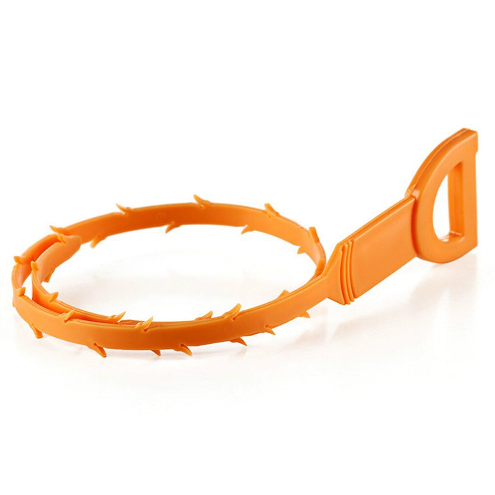 kitchen Pipeline Tube Drainage Pipe Sewer Clean Hook Dredge Device plastic strip tool