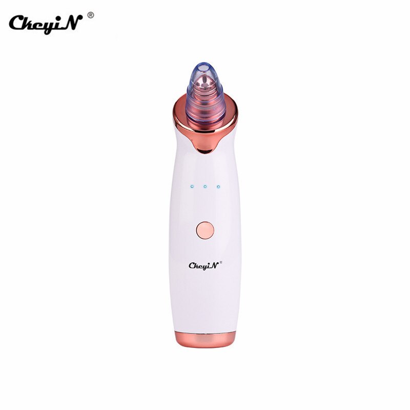 CkeyiN 5 in 1 Face Vacuum Suction Pore Cleaner Nose Blackhead Remover Acne Pimple Removal Household SPA Skin Care