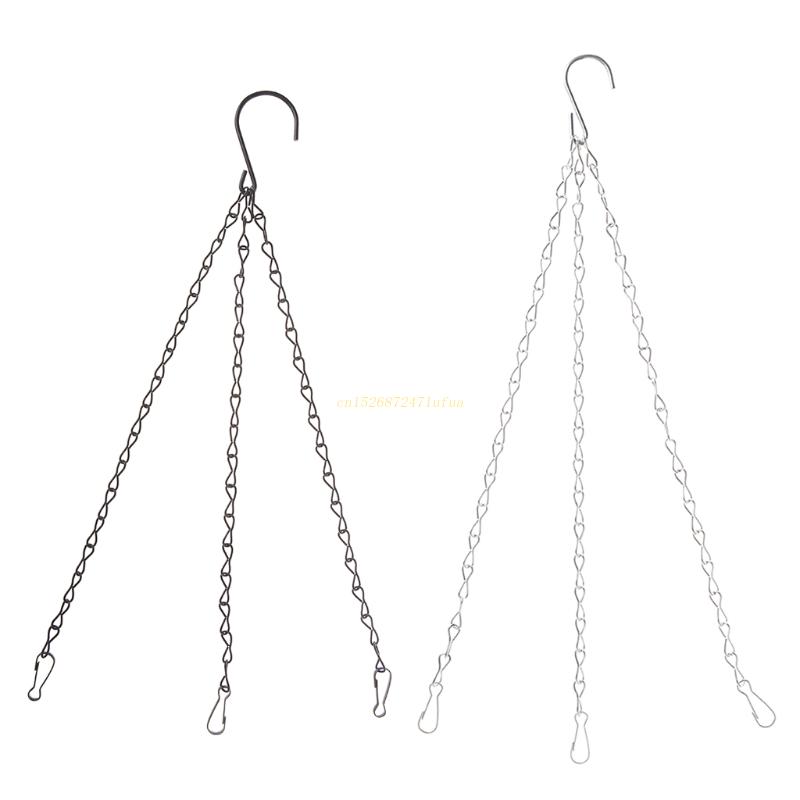 3 Point Flower Pot Chain Garden Plant Hangers Hang... – Grandado