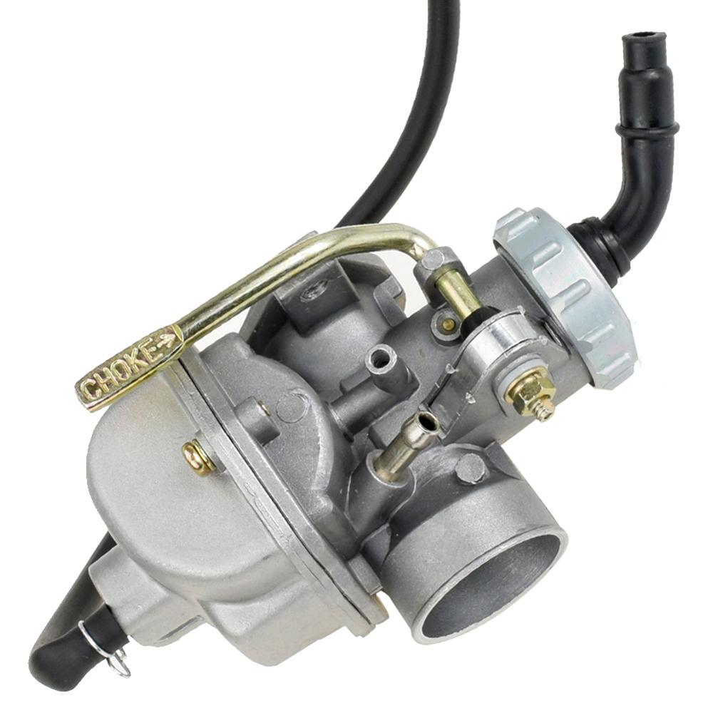 Pz20 20mm förgasarkol för 50cc 70cc 90cc 100cc 110cc atv quad ktm förgasare pack kit för lifan pister pro smutscykel