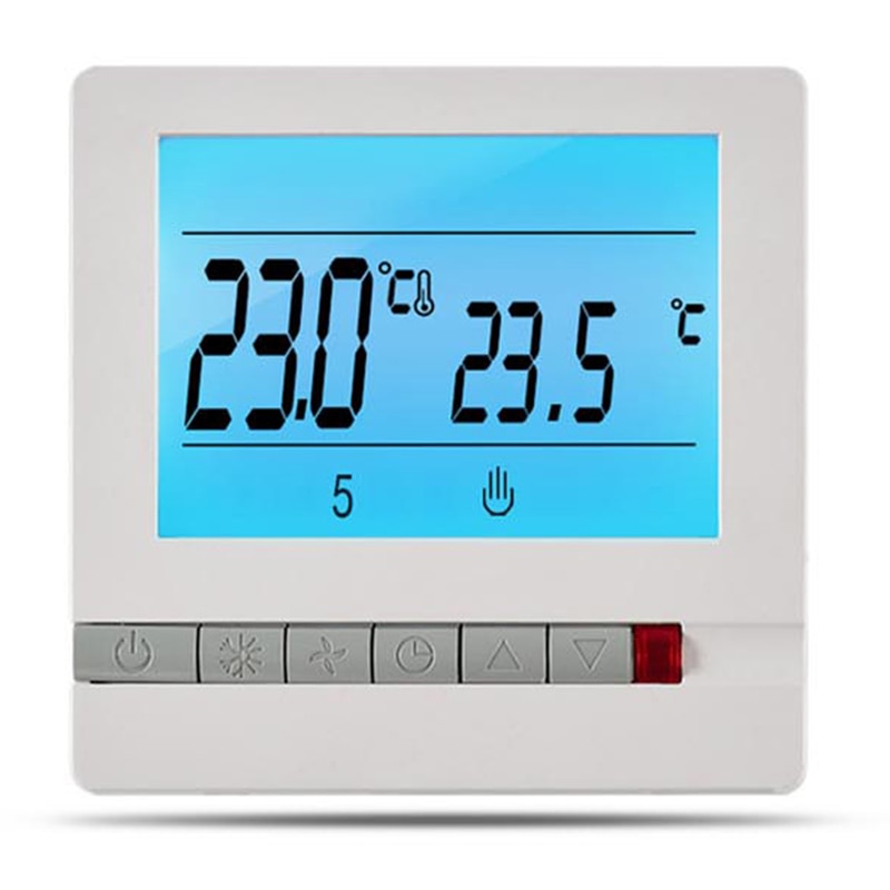 16a 230v elektrisk golvvärme termostat temperaturregulator instrument programmerbar termostat lcd-display sn elektrisk: Default Title