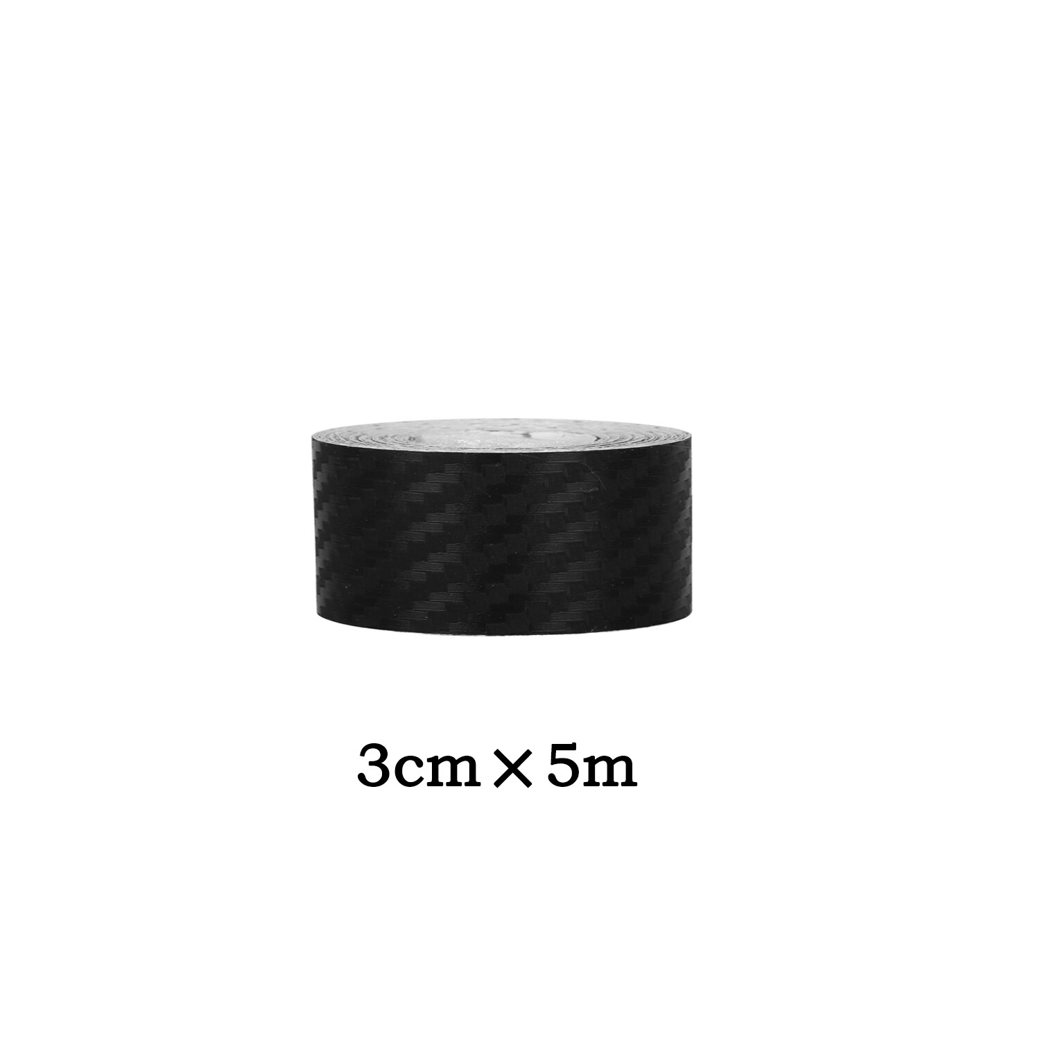 3/5M Rolls Carbon Fiber Auto Sticker Anto Deur Kofferbak Beschermende Strip Auto Deur Drempel Anti Scratch Tape waterdichte Sticker: 3cmx5m