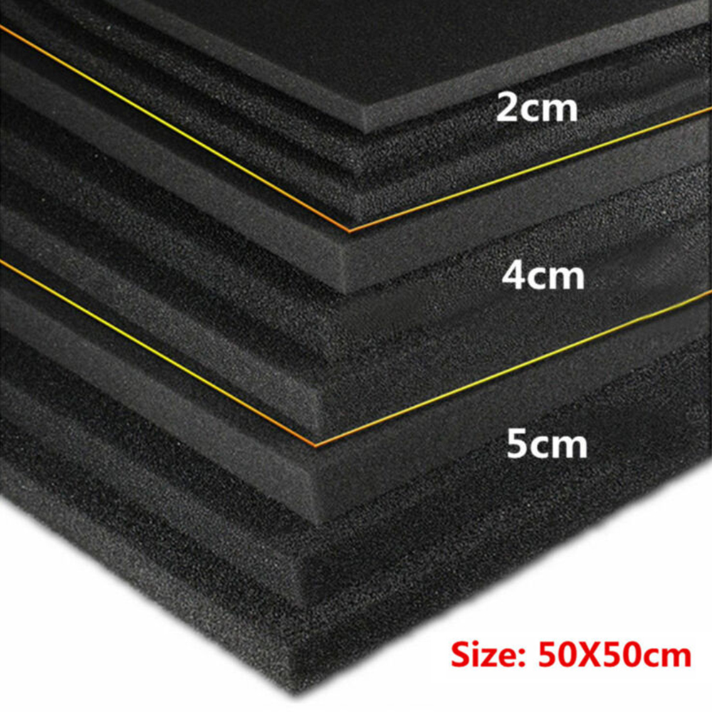 Filtro biológico de algodón de 2/4/5cm 50x50, estanque de espuma para acuario, tanque de peces, almohadilla de esponja, filtro de esponja para el Medio Ambiente de filtración primaria