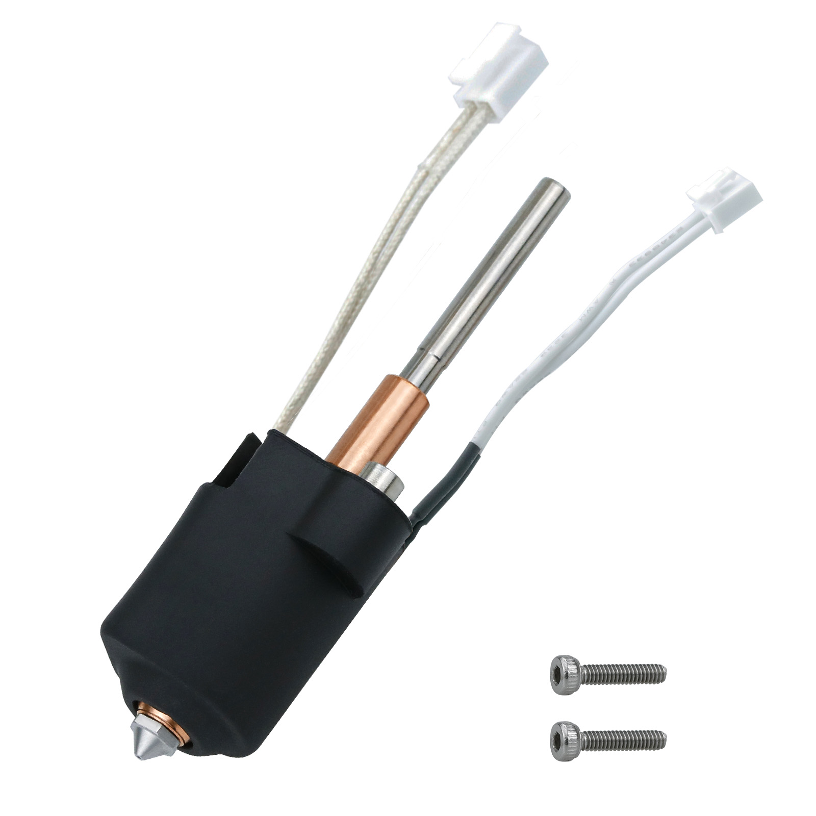 Ender 3 V3 Hotend Ceramic Print Head Ender 3 V3 Plus Nozzle for Ender 3 V3 Plus Extruder End for Ender 3-V3 Plus 3D Printer: black