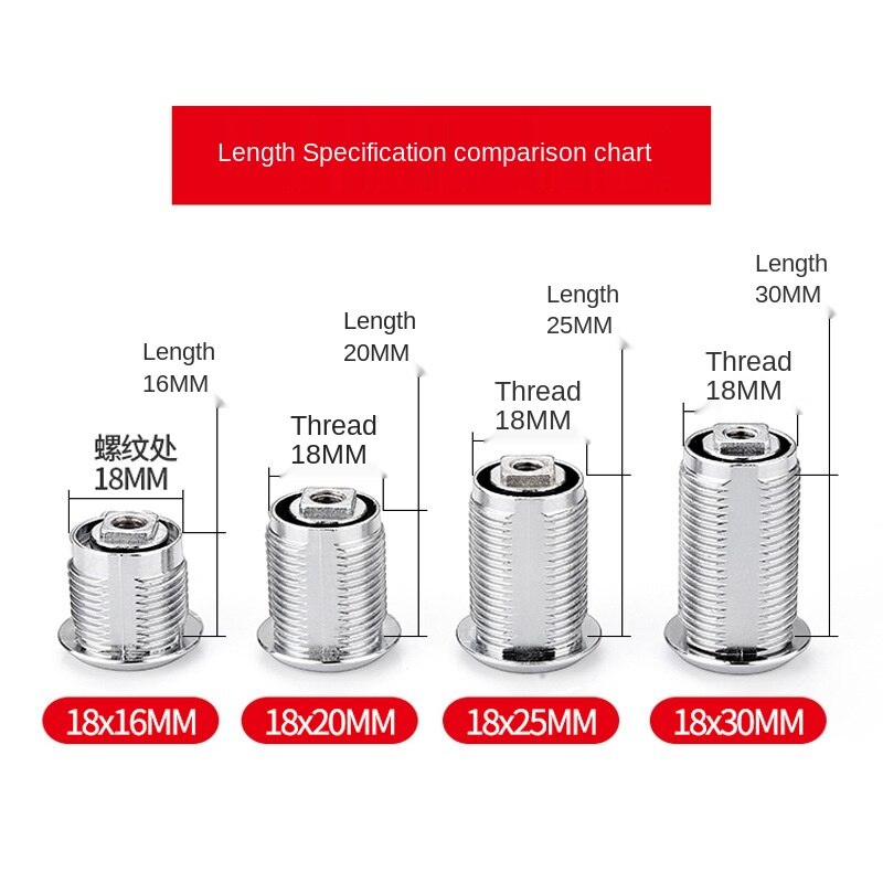 16/20/25/30mm 2 Keys Safe Cam Lock Office Door Cabinet Locker Letter Box Drawer Cupboard Wardrobe Safety Lock
