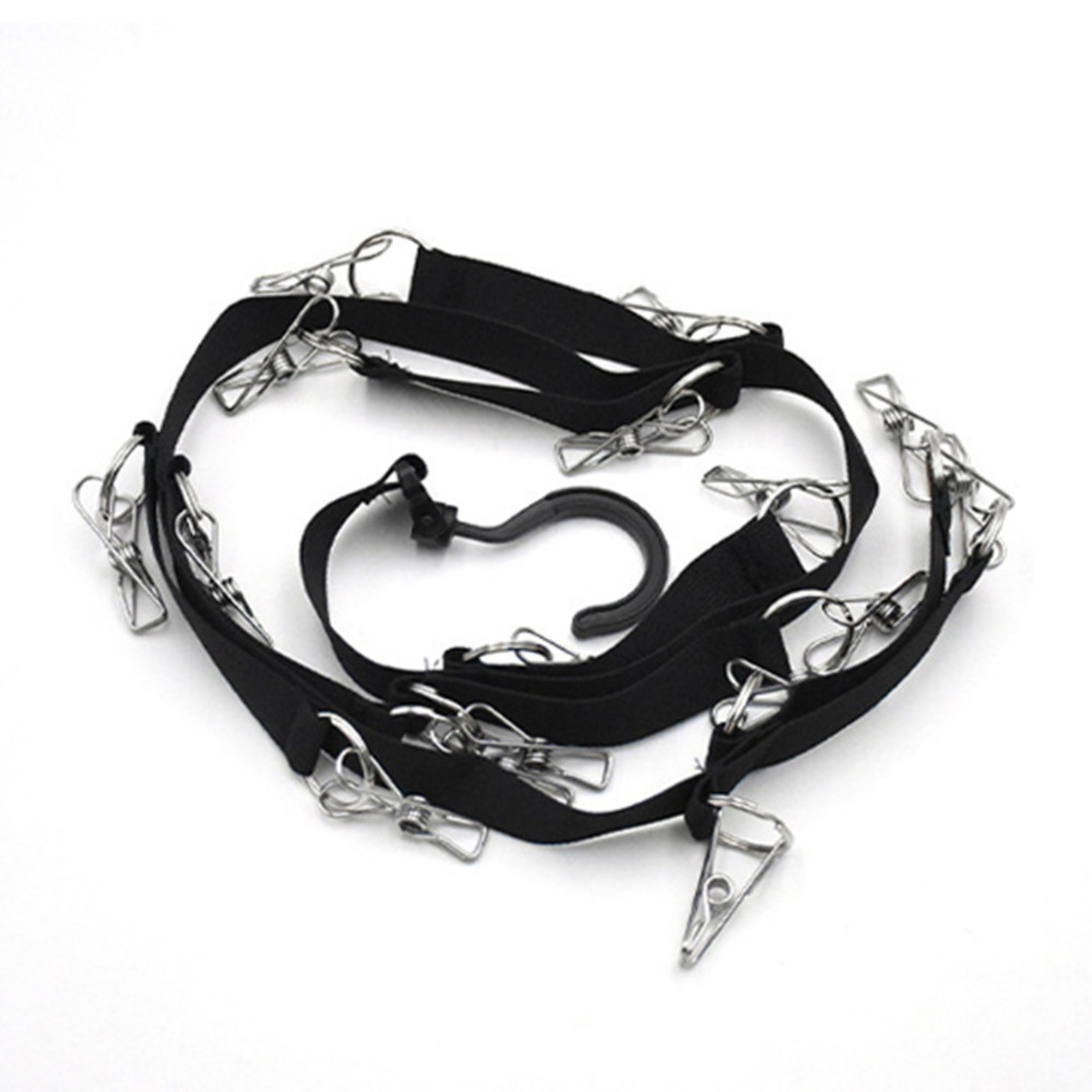 Organizer na kapelusze, wieszak na drążek do szafy, łatwe przechowywanie kapeluszy, wieszaki na czapki baseballowe, 16 klipsy na czapki z daszkiem, czapki golfowe, czapki bejsbolowe