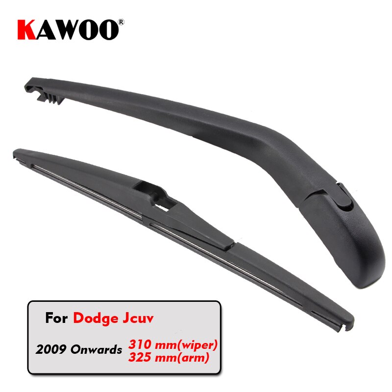 KAWOO Auto Achter Wisser Bladen Terug Ruitenwissers Arm Voor Dodge JCUV Hatchback -) 310mm Auto-accessoires Styling