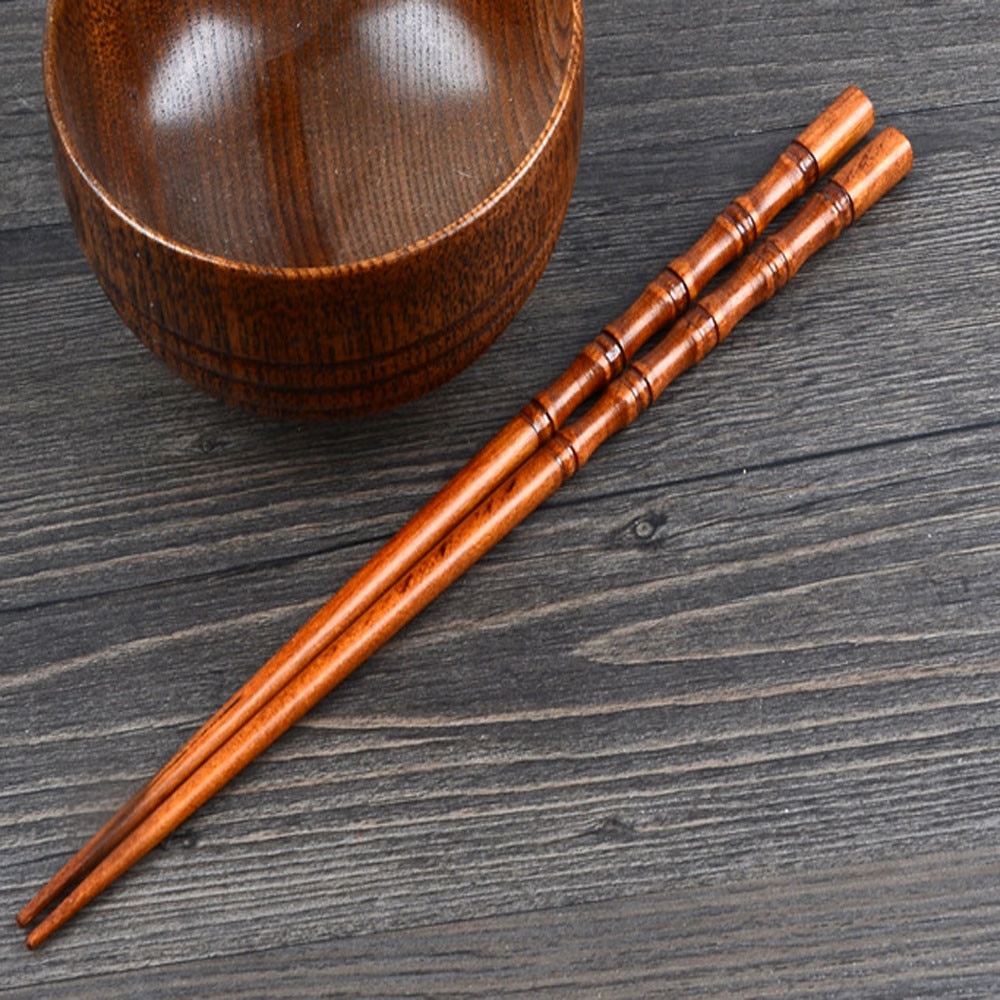 1 Pair Japanese Chopsticks for Non-Slip Food sticks Chop Sticks Reusable Chinese Chopsticks Tableware Kitchen Tools: 1 pair