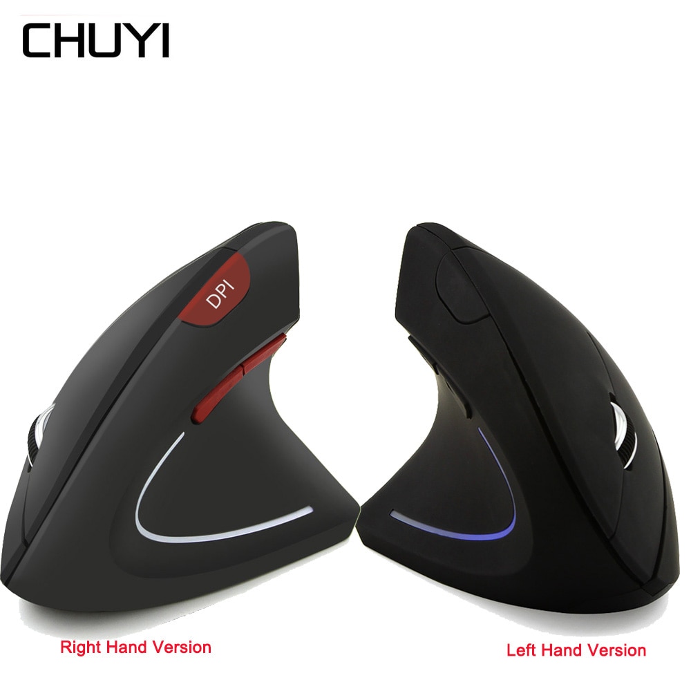 Wireless Mouse Right/Left-Handed USB Receiver Ergonomic Optical With Mouse Pad For Computer Laptop