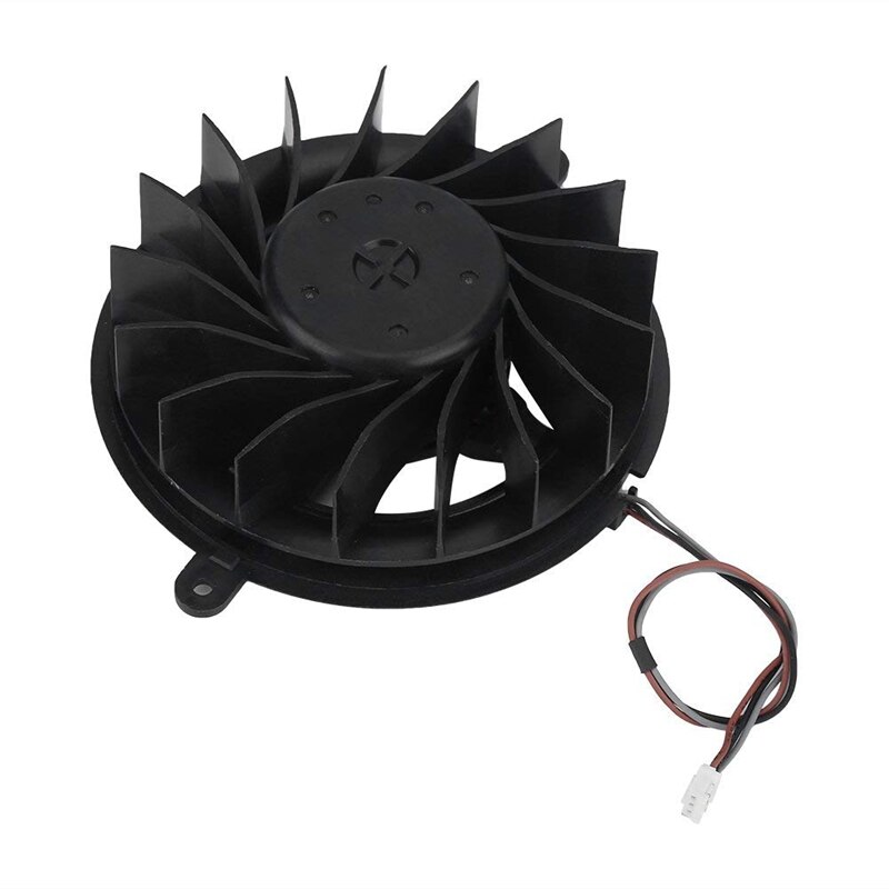 Ventilador de refrigeración de repuesto de 17 hojas, ventilador de refrigeración interno de repuesto para Sony Playstation 3 Ps3 Slim