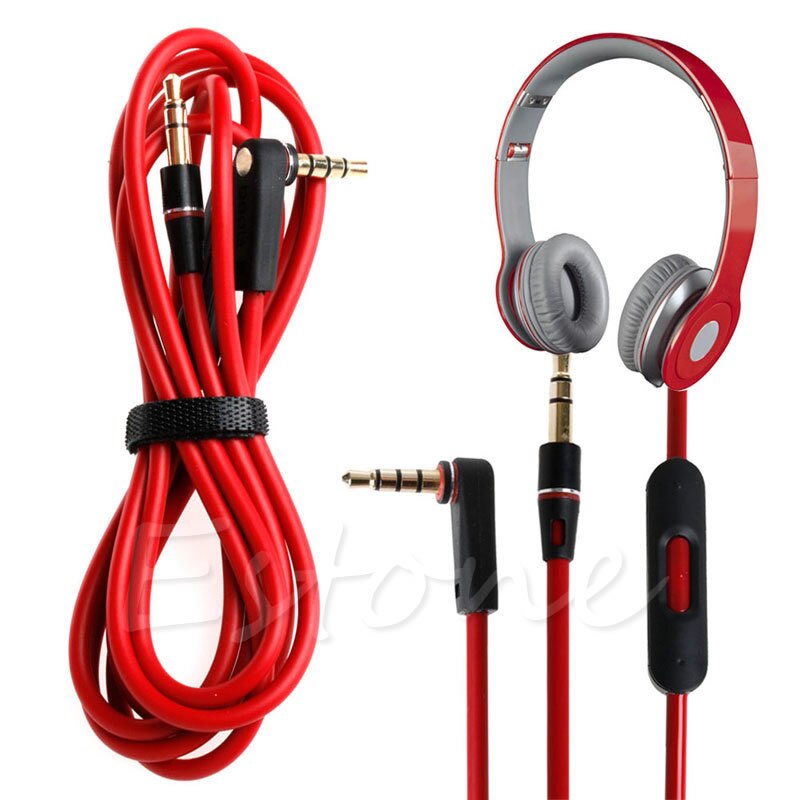 Replacement Audio Control Talk Cable Wire Cord for Beats Solo HD Studio Pro Mixr