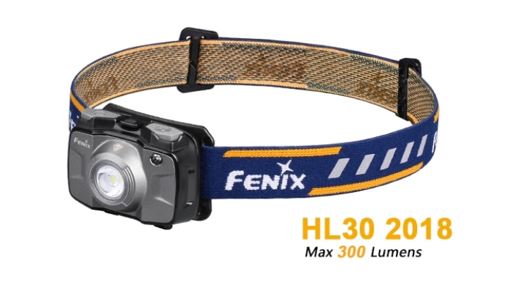 Fenix HL30 Cree XP-G3 wit LED max 300 lumen 2AA koplamp