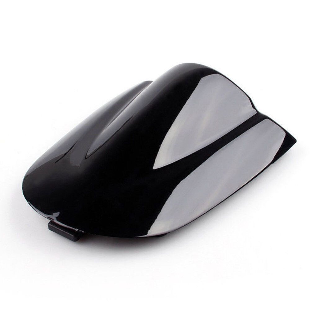 Zwarte Motorfiets Achterlichten Duopassagier Hard Seat Cover Cowl Kuip