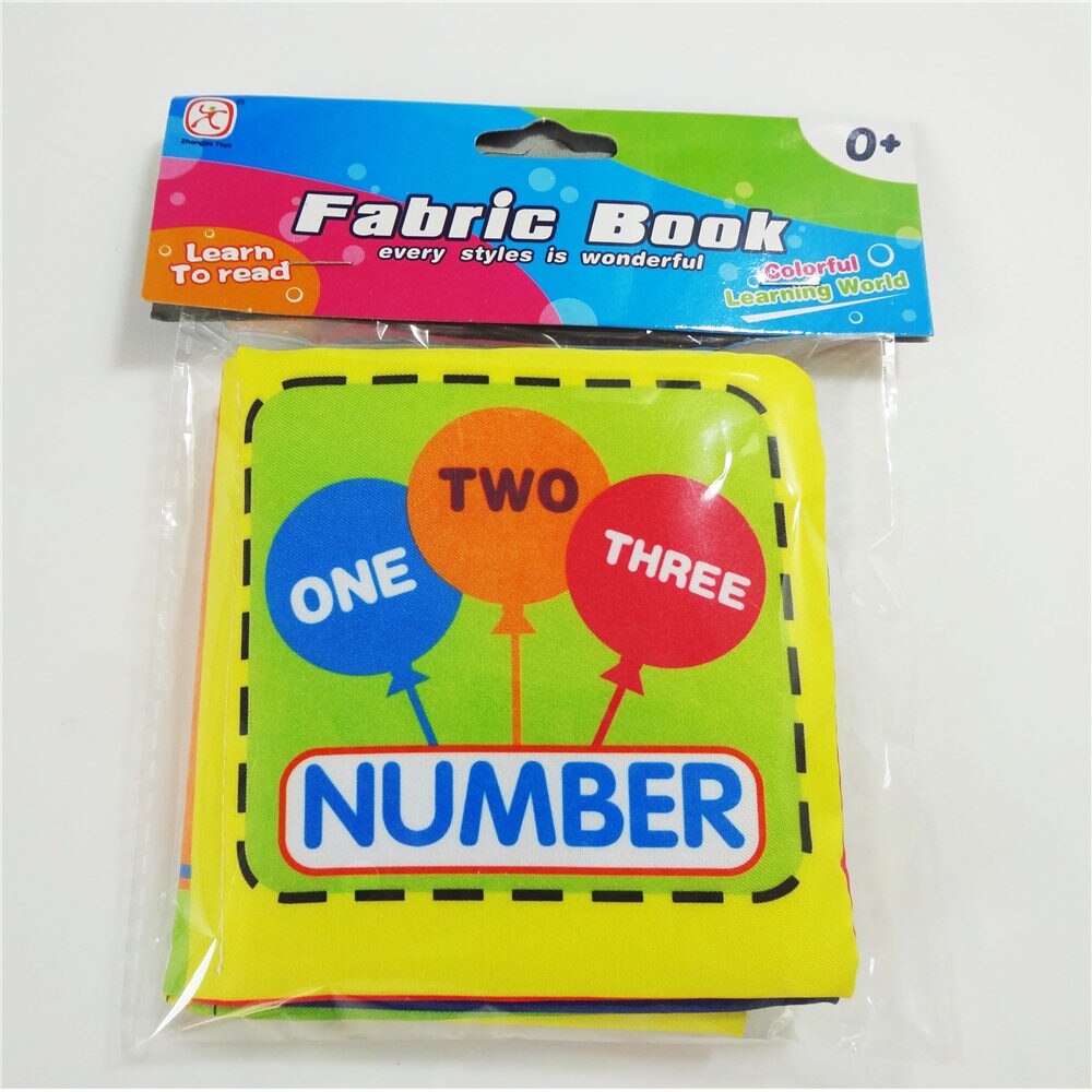 Ecroda 12 Stijl Activiteit Boek Engels Taal Stof Doek Baby Boeken Leren Onderwijs Speelgoed 0 ~ 12 Maanden Juguetes Bebe: 8