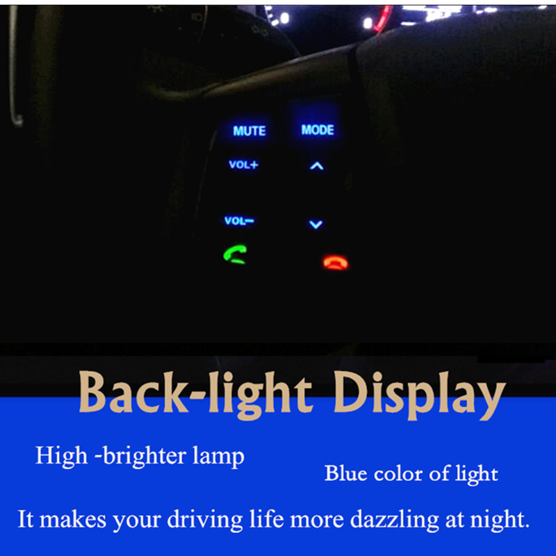 Factory price Steering Wheel Control Buttons Remote Cruise Control Bluetooth Button with Wire For Hyundai ix25 (creta) 1.6L 2.0L