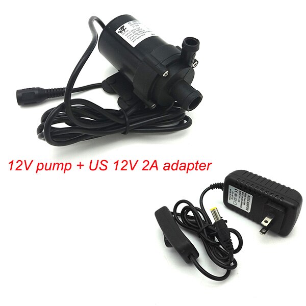 660A DC 12V 24V Submersible Water Pump 1000L/H Max Flow Rate Brushless Water Circulation Pump: 12v pump US12V2A