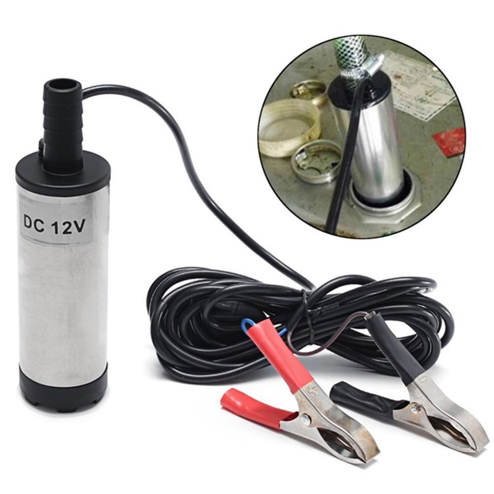 Bærbar mini 12 vdc rustfritt stål sølv elektrisk for pumping vannpumpe nedsenkbar elektrisk pumpe nedsenkbar dy  k9 e 9