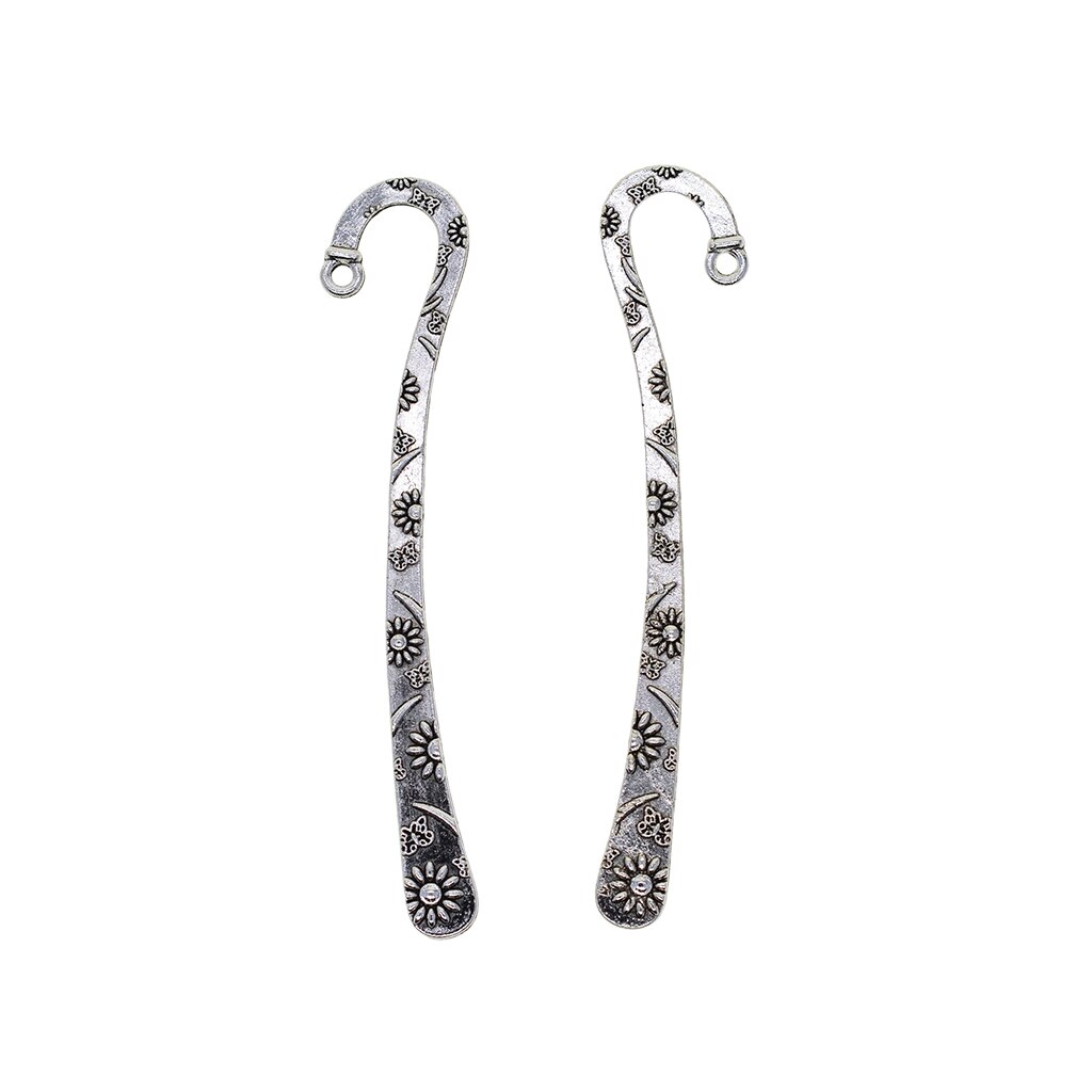 40x Metall Lesezeichen Buch Marker Schreibwaren Etiketten Perlen Schmuck Basteln