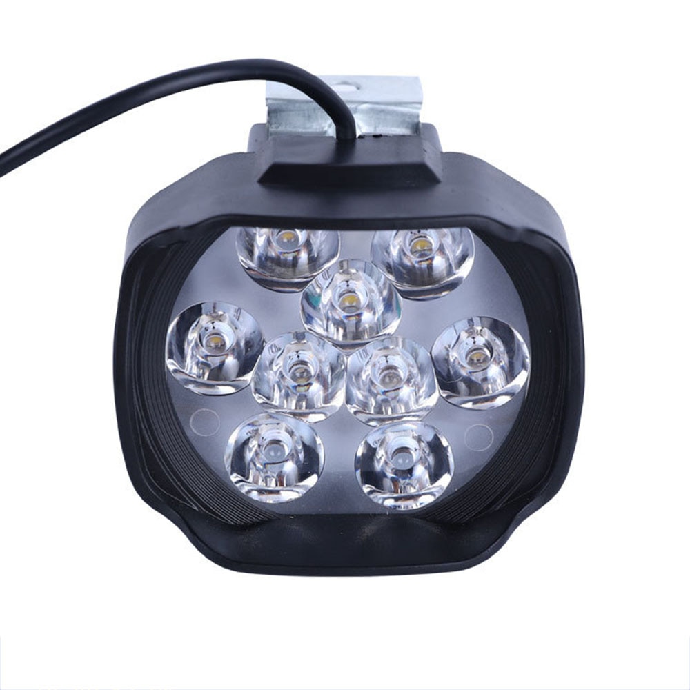 E sykkel led lys 24v 36v 48v 60v 72v 15w elektrisk sykkel frontlys vanntett for elektriske sykkel motorsykler frontlys