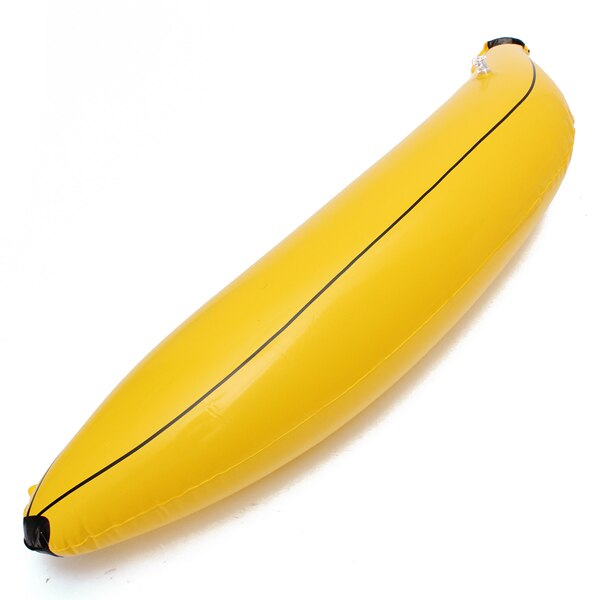 JIMITU Kids Party opgeblazen met mond via klep Mooie Opblaasbare Banaan PVC Blow up Tropische 66cm Fruit Leuke speelgoed