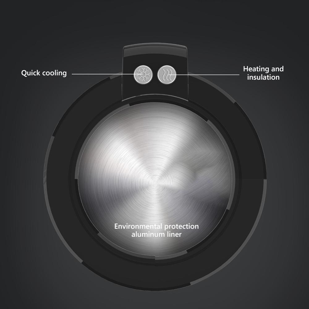 12V Auto Koeling Cup Smart Elektrische Drank Koeling Verwarming Cup Bekerhouder Warmer Koeler