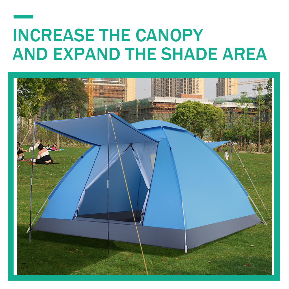 2-3 person Outdoor Camping Ultralight Tents Breathable Lightweight Ultra-light Single Rainproof Double-layer Tent Hiking Tents