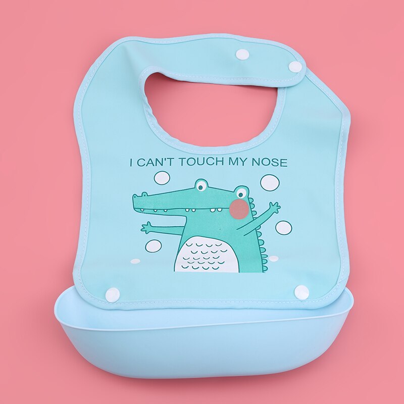 Baby Bibs Girls Boys Silicone Print Bibs&Burp Cloths Baby Clothing Product Towel Bandanas Burp Kids Clothing