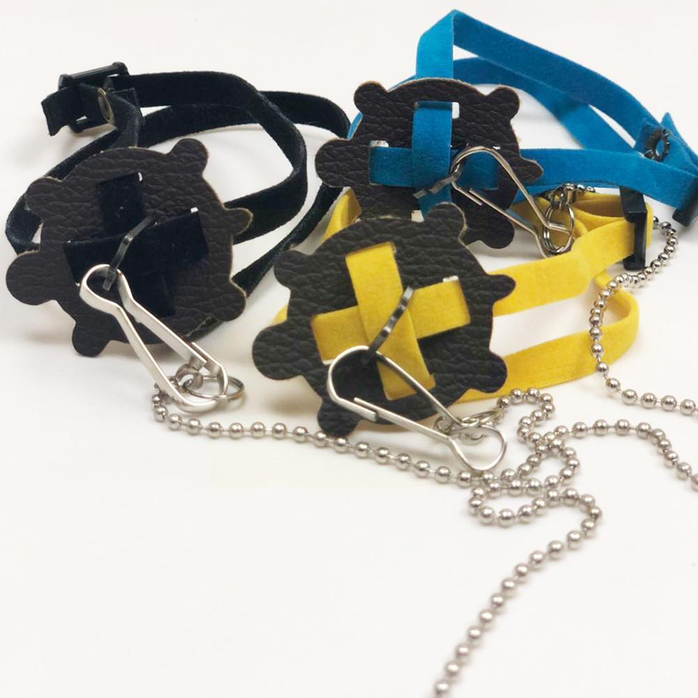 Harnais à corde de coton pour animaux domestiques, laisse, Cage de gerbille, fournitures, petit collier de Traction, corde aléatoire, couleur lézard, Hamster P X0s6