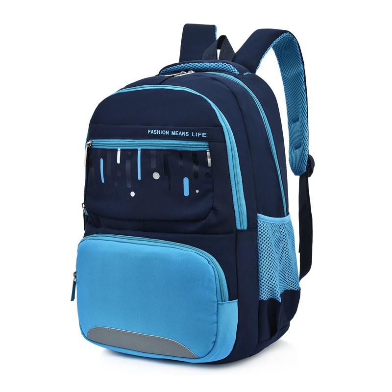 Mochila escolar de para chicas adolescentes, mochila de para mujeres, bolso de hombro femenino para ordenador portátil de 15,6 pulgadas: Blue