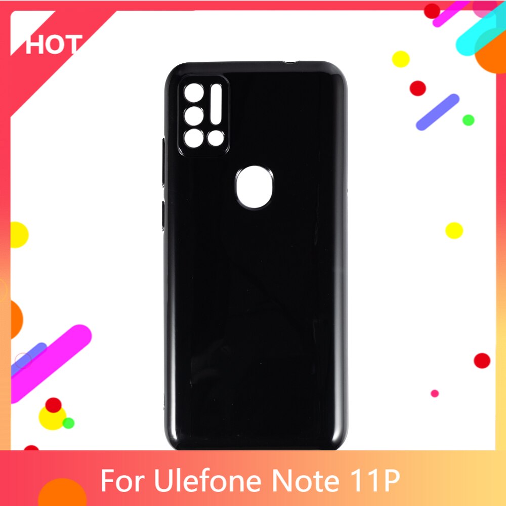 Note 11P Case Matte Soft Silicone TPU Back Cover For Ulefone Note 11P Phone Case Slim shockproof